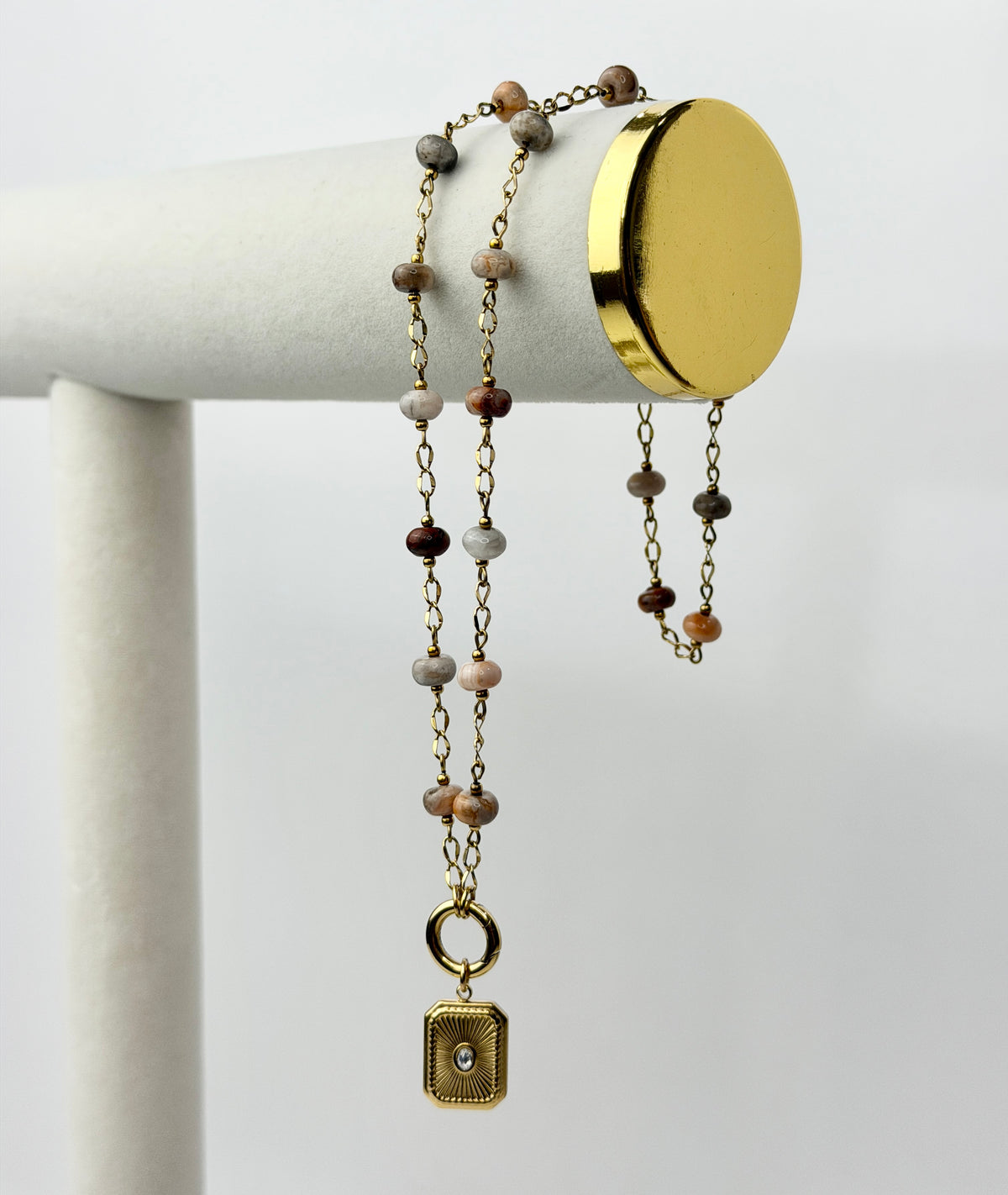 Blush Charm Chain