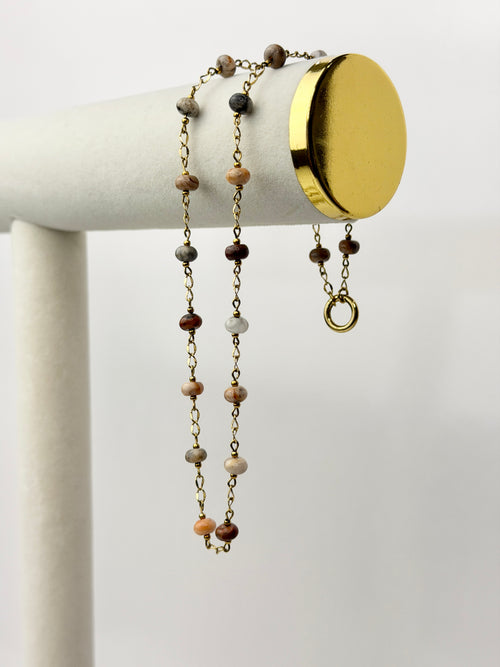 Blush Charm Chain