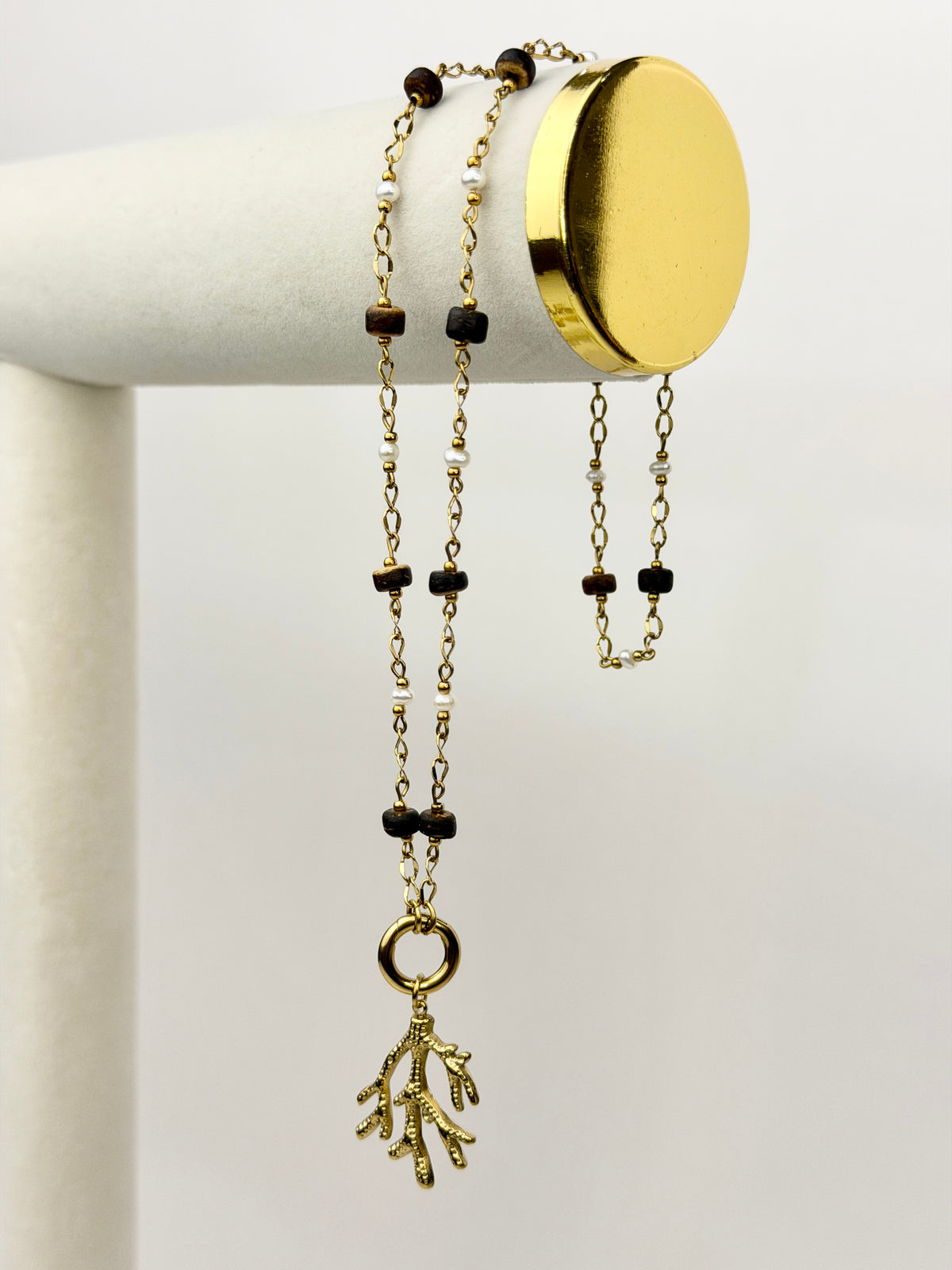 Coco Pearl Charm Chain