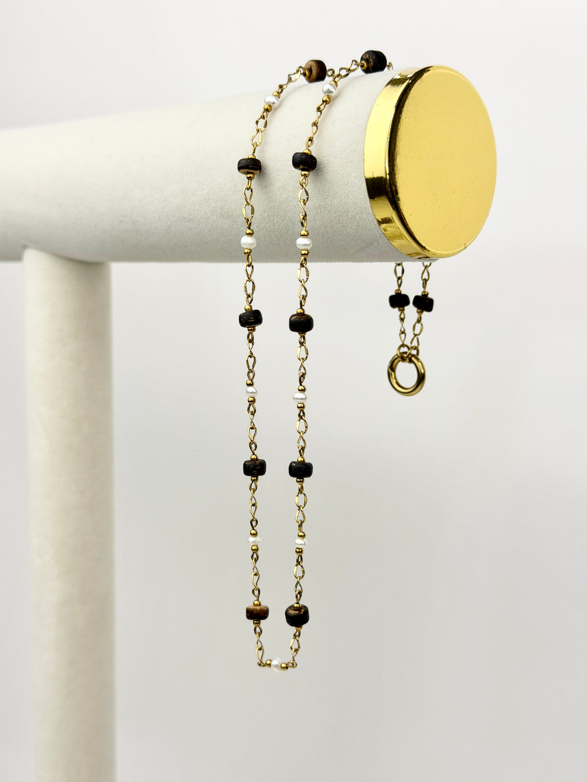 Coco Pearl Charm Chain