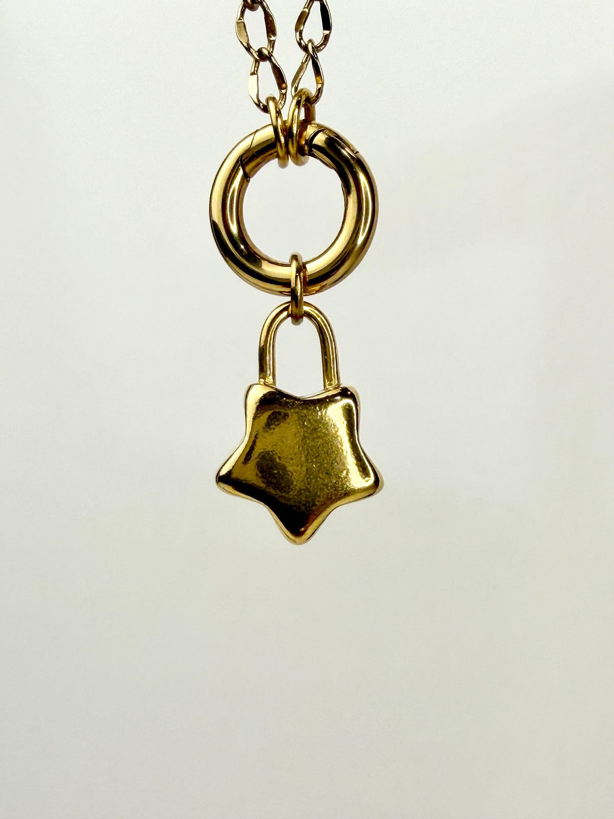 Star Lock Charm