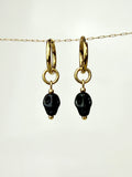 Skeleton Earring Charms- Black