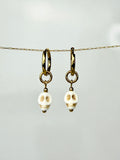 Skeleton Earring Charms- White