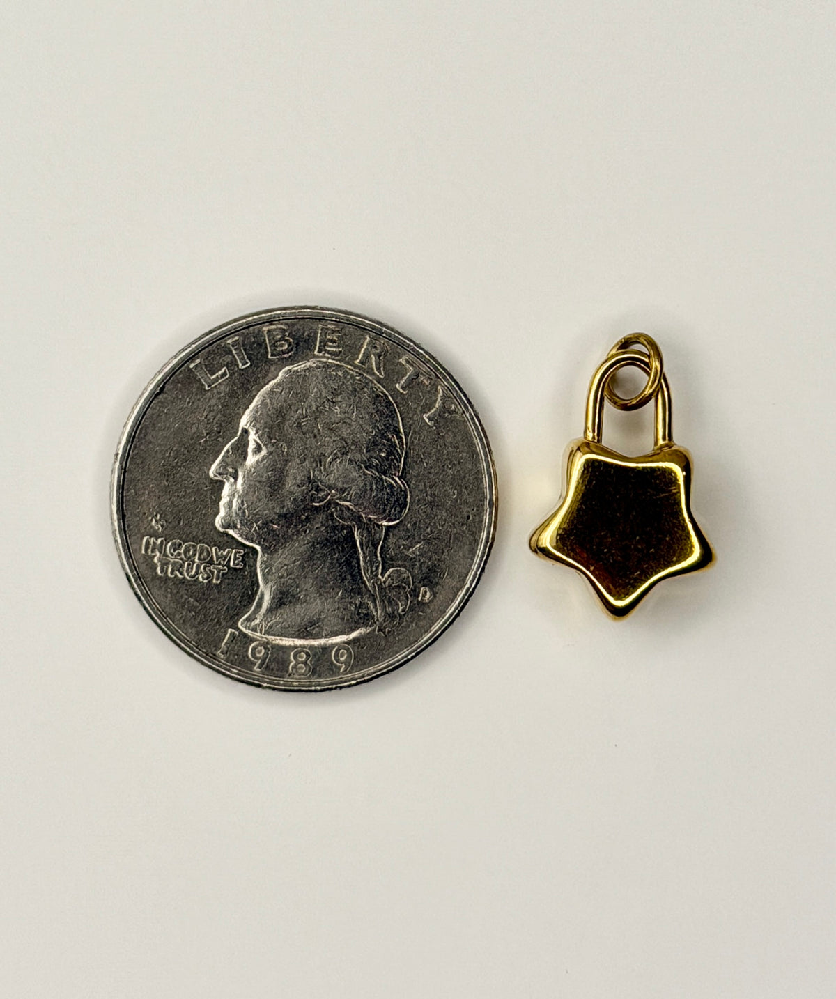 Star Lock Charm