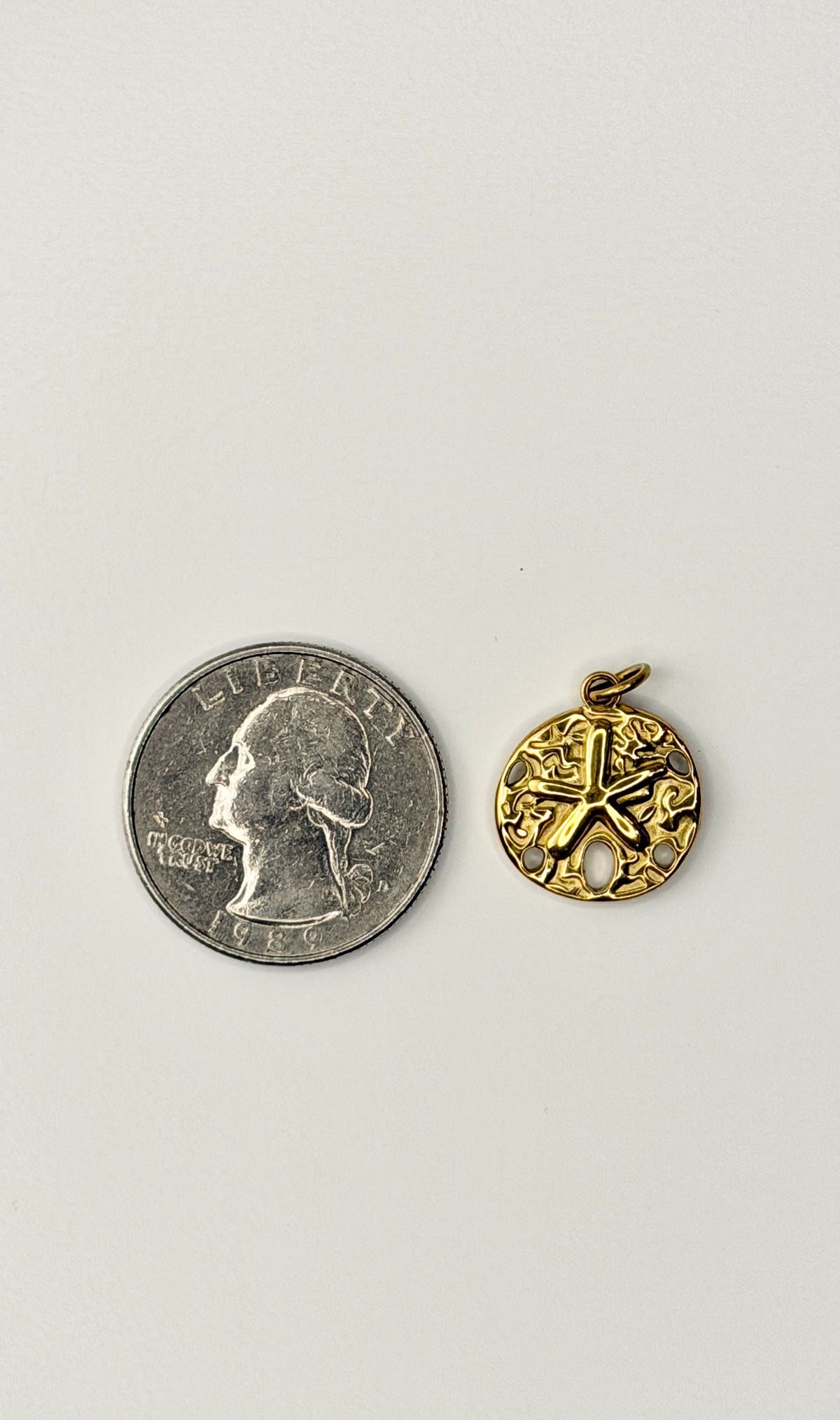 Sand Dollar Charm