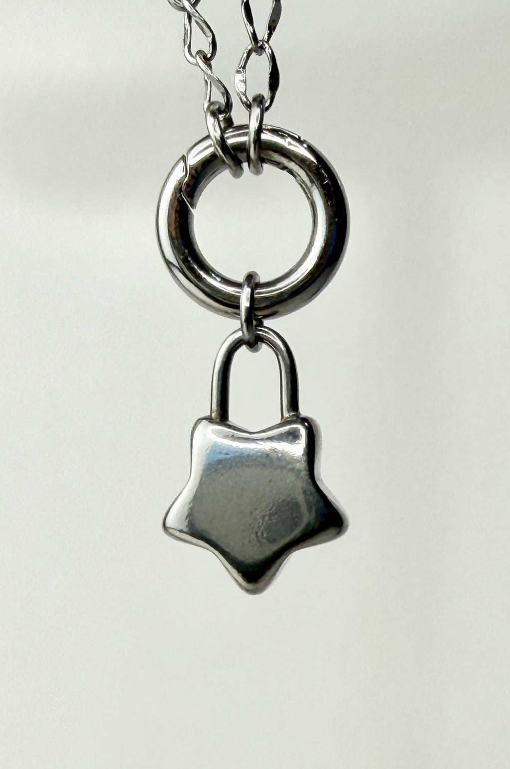 Star Lock Charm