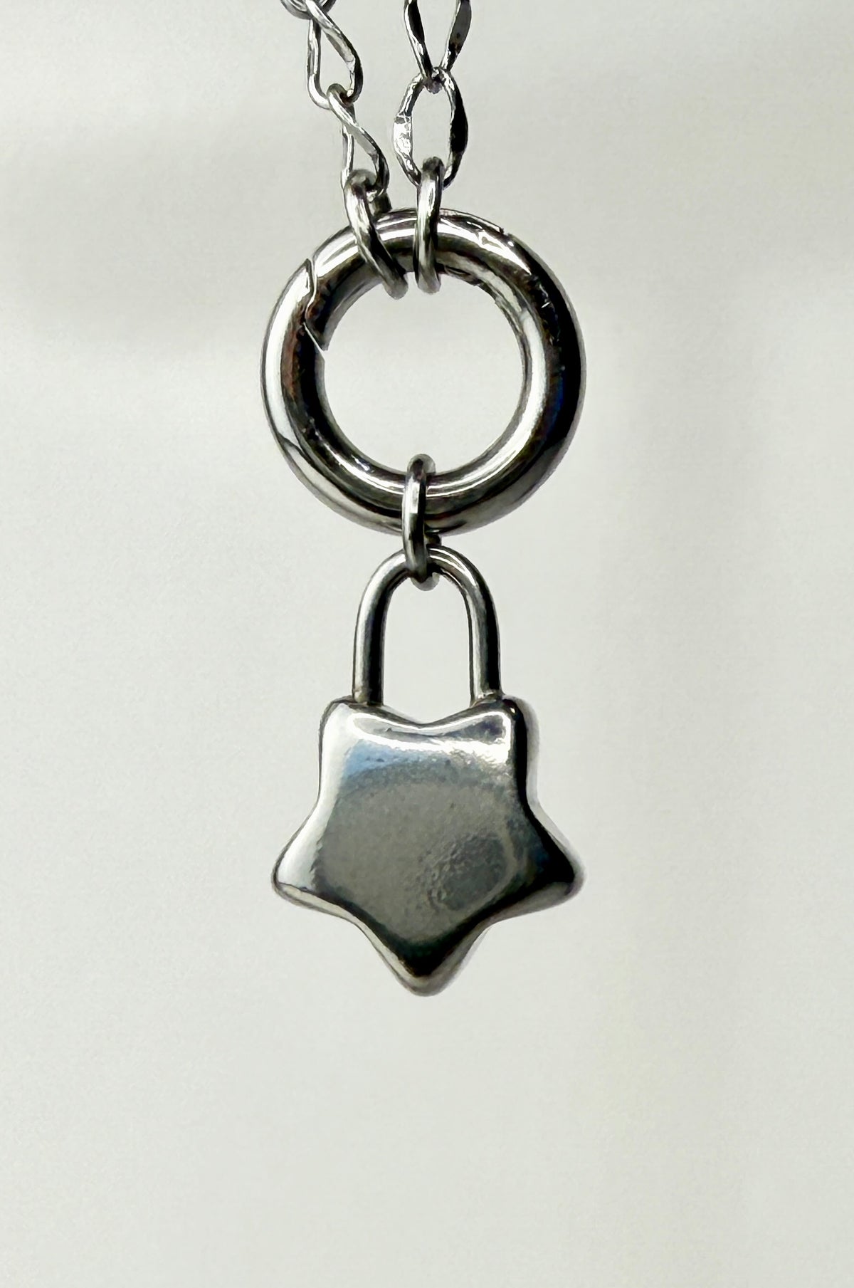 Star Lock Charm