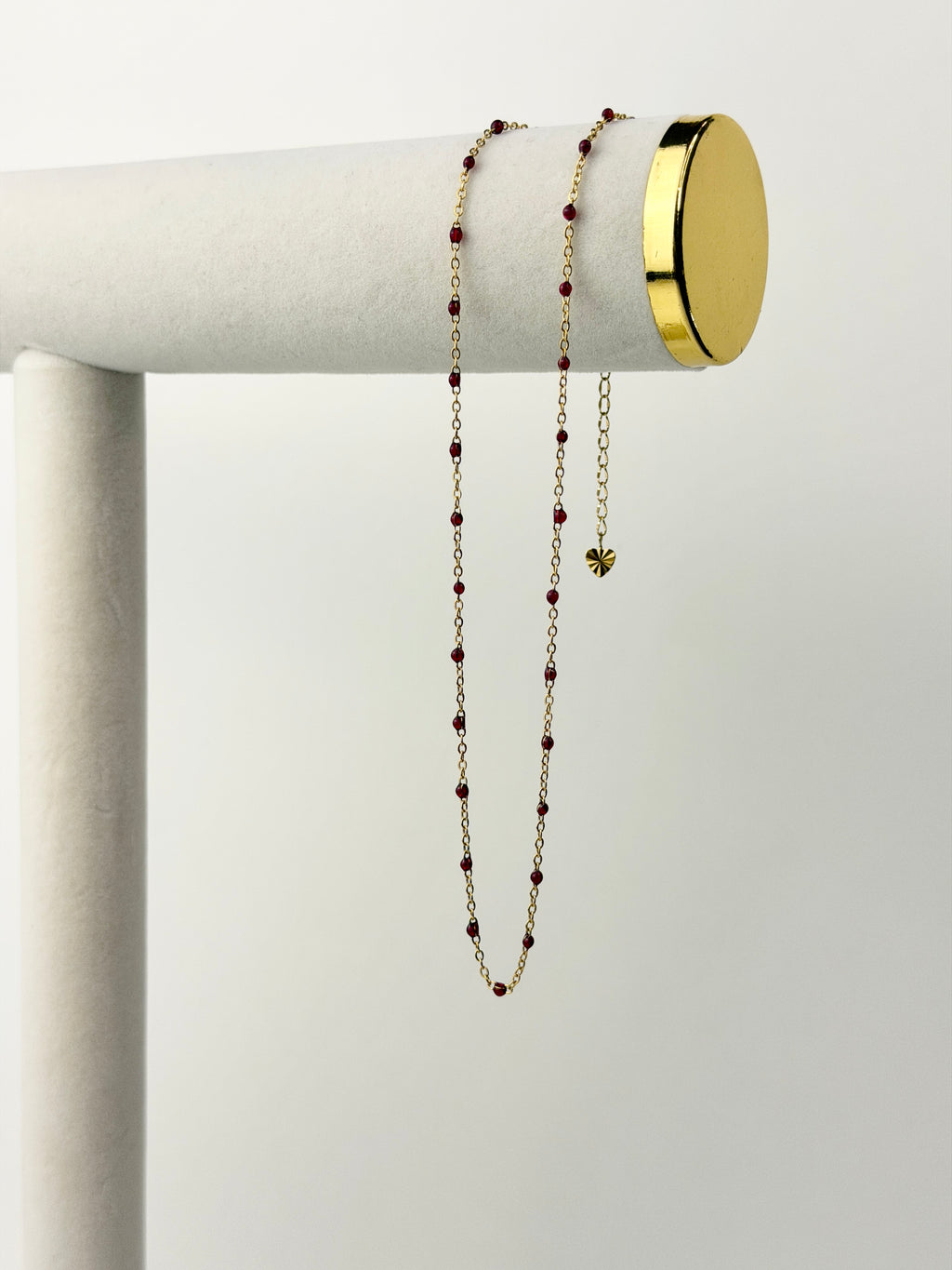 Red Wine Enamel Chain