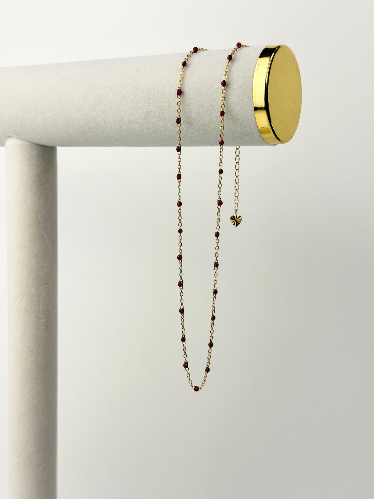 Red Wine Enamel Chain
