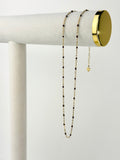 Chocolate Brown Enamel Chain
