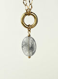 Cloudy Quartz Charm