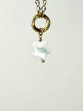 Mother of Pearl Flower Charm