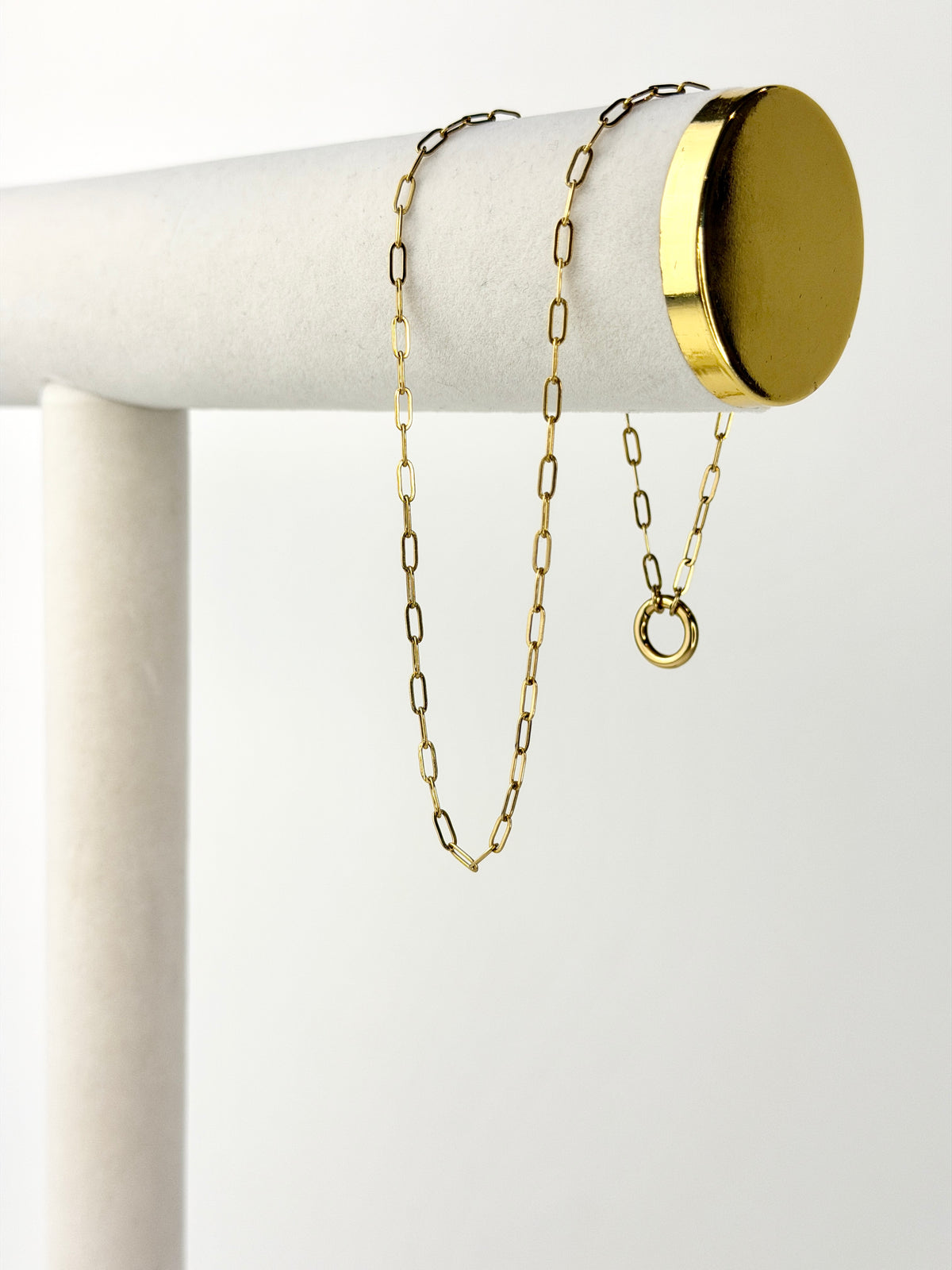 Everyday Paperclip Charm Chain