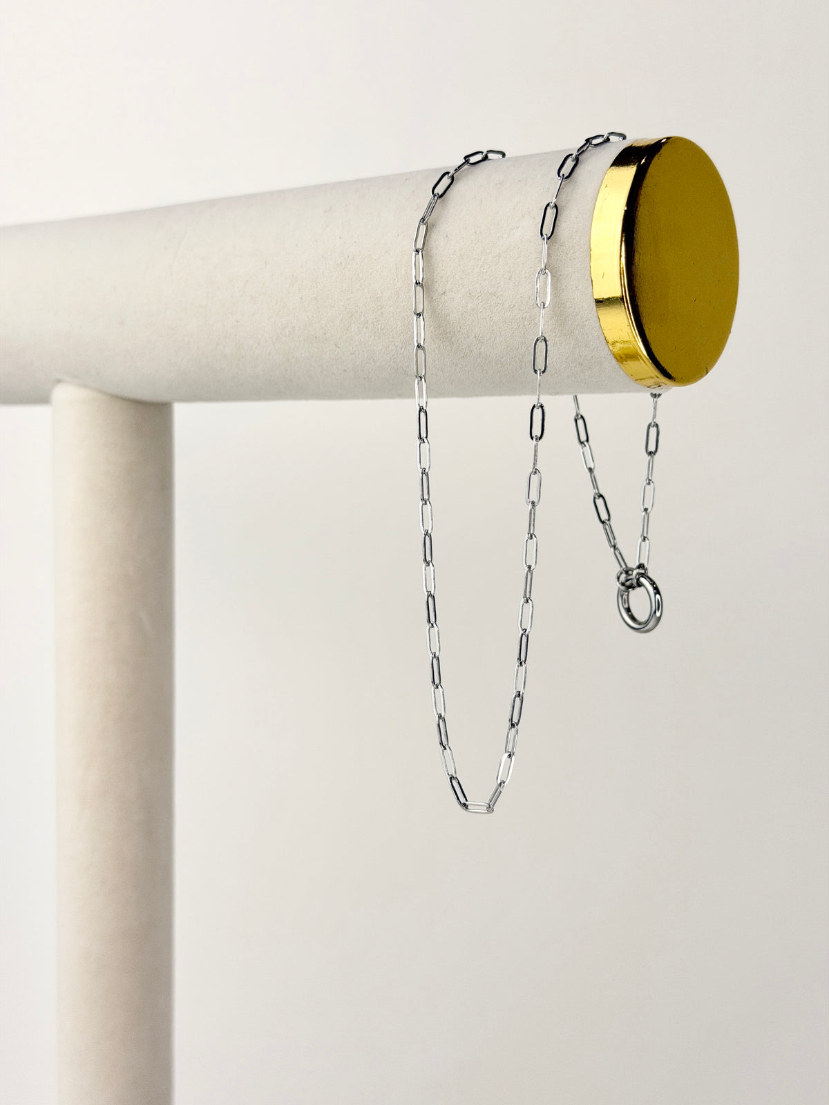 Everyday Paperclip Charm Chain
