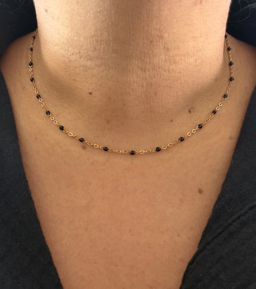 Binx Enamel Chain Necklace