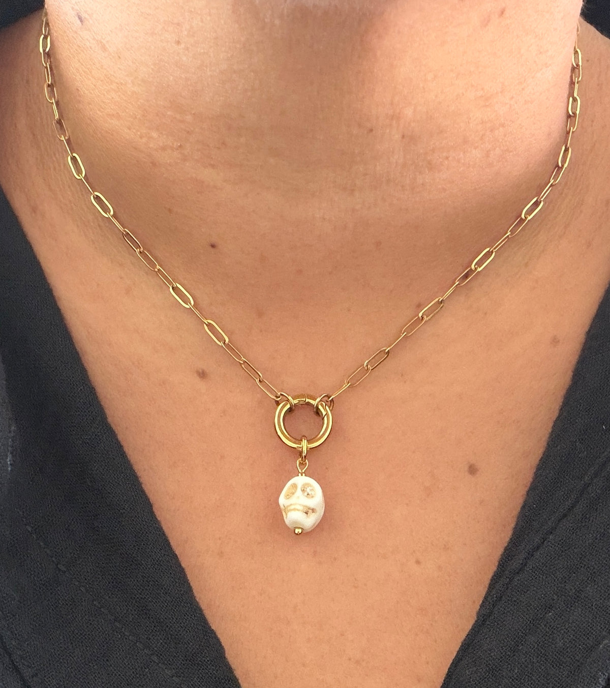 Everyday Paperclip Charm Chain