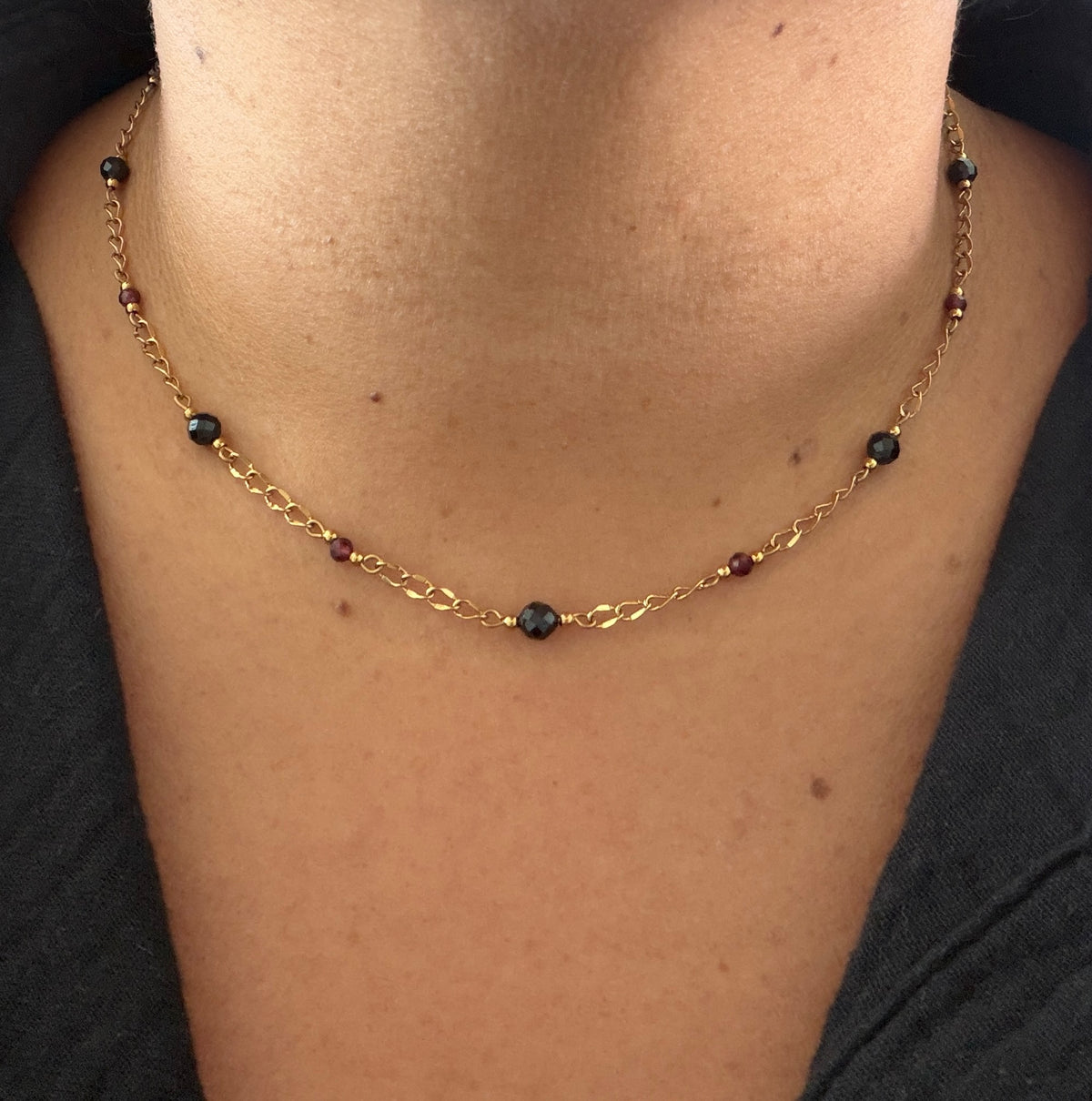 Crimson Night Necklace