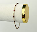 Red Wine Enamel Bracelet