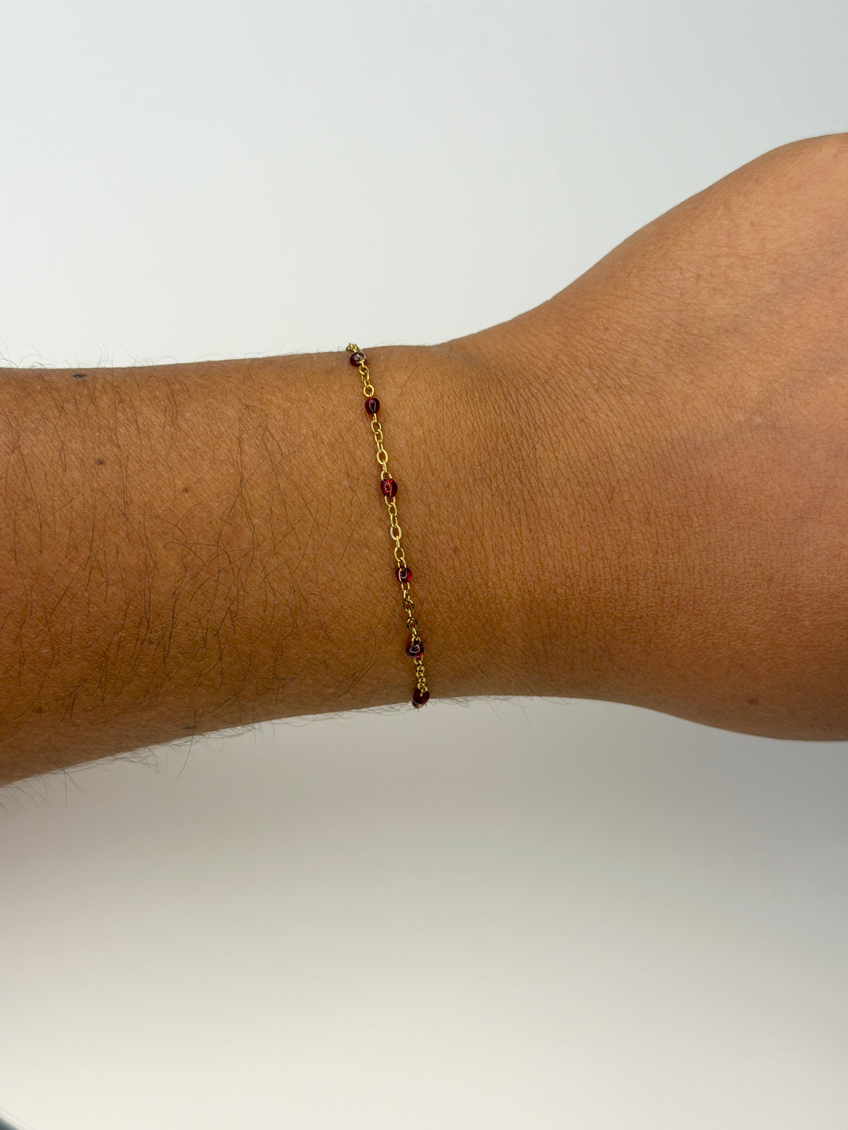 Red Wine Enamel Bracelet